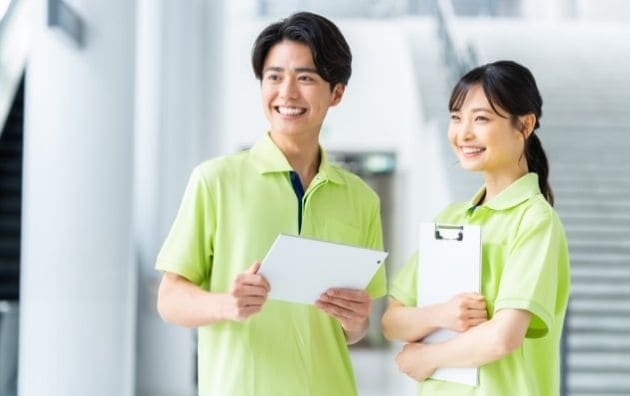 24時間介護サポートと看護師等スタッフの配置